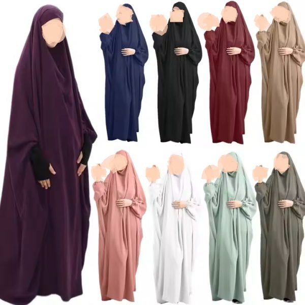 Abaya de prière - 1 pièce - Image 4